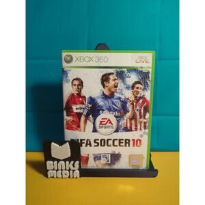 FIFA Soccer 10 Xbox 360 Microsoft 2009 Soccer Futbol Video Game 4 Players Teams